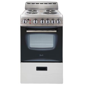 Avanti ERU200P3S ERU200 20" Electric Range Oven with Framed Glass Door, in Stainless Steel