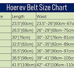 HOEREV Elastic Wide Band Elastic Tied Waspie Corset Waist Belt,XX-Large,Black