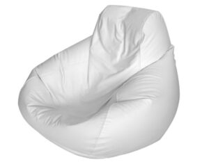 e-searider teardrop marine beanbag (white/white, medium)