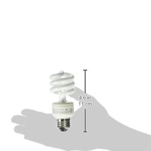 EcoSmart 60W Equivalent Soft White Spiral CFL (4-Pack)