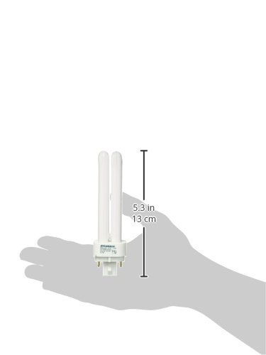 Sylvania (10 Pack) 20667 CF13DD/E/841/ECO 13-Watt 4100K 4-Pin Double Tube Compact Fluorescent Lamp, 10 Count (Pack of 1)