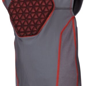 Rawlings Youth Protective Compression Shirt, Medium, Graphite