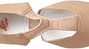 Bloch Women's Elastospllit Grecian Dance Shoe, tan, 10.5 Medium US