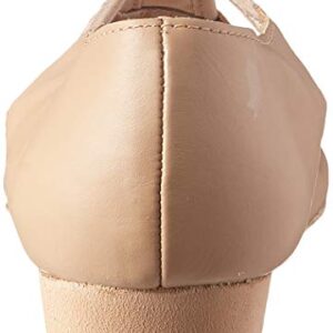 Bloch Women's Elastospllit Grecian Dance Shoe, tan, 10.5 Medium US