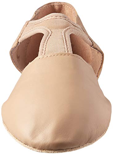 Bloch Women's Elastospllit Grecian Dance Shoe, tan, 10.5 Medium US