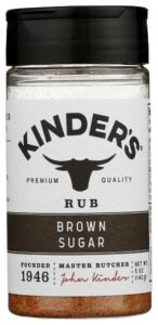 kinders brown sugar bbq rub, 5oz