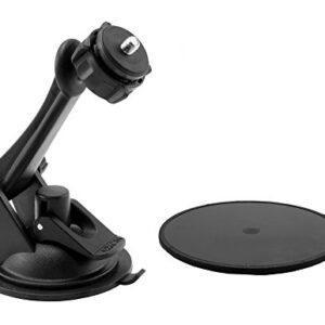 Arkon Sticky Suction Windshield or Dash Camera Car Mount Holder for Sony Samsung Panasonic Nikon Cameras