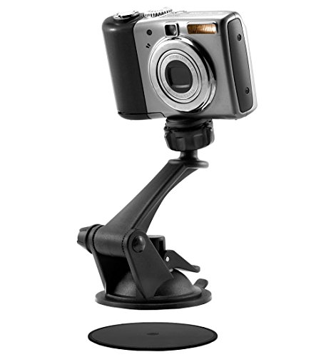 Arkon Sticky Suction Windshield or Dash Camera Car Mount Holder for Sony Samsung Panasonic Nikon Cameras