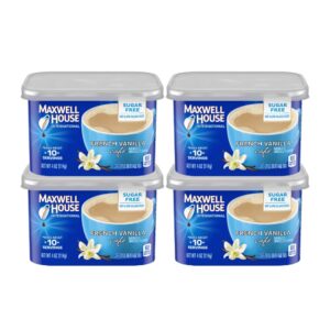 maxwell house international french vanilla mix, 4 oz