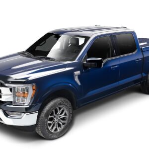 Auto Ventshade [AVS] Aeroskin Hood Protector | 2015 - 2020 Ford F-150 | Low Profile/Flush - Smoke | 322096