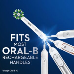 Oral-B CrossAction Electric Toothbrush Replacement Brush Heads Refill, 2ct (Packaging may vary)