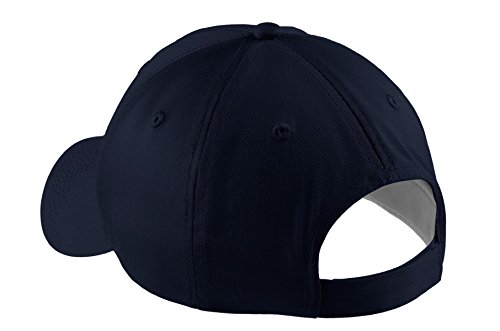 Port & Company Five Panel Twill Cap-One Size (Navy)