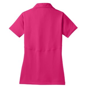 SPORT-TEK Women's Micropique Sport Wick Polo L Pink Raspberry