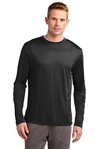 SPORT-TEK Long Sleeve PosiCharge Competitor TEE F20 Black