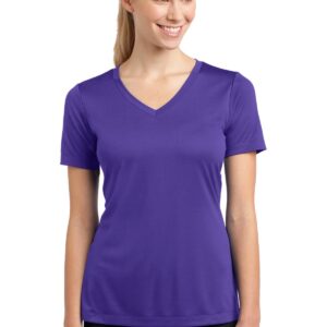 SPORT-TEK LADIES POSICHARGE COMPETITOR V-NECK TEE F20