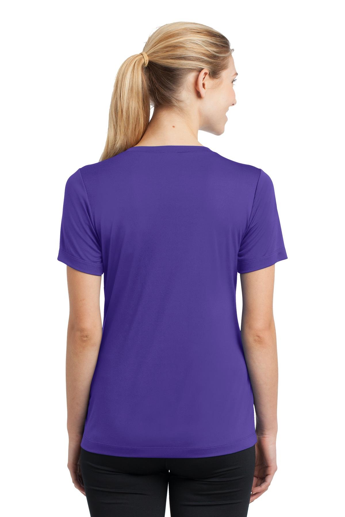 SPORT-TEK LADIES POSICHARGE COMPETITOR V-NECK TEE F20