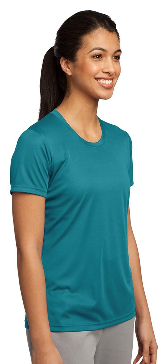 SPORT-TEK Women's PosiCharge Competitor Tee L White