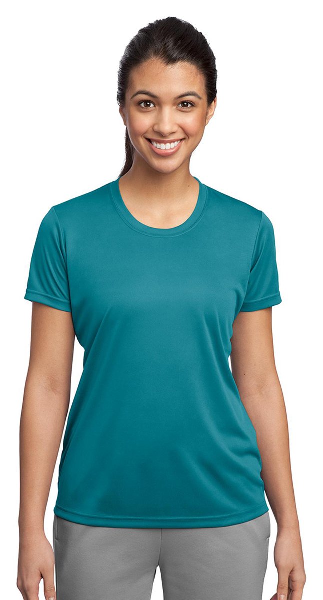 SPORT-TEK Women's PosiCharge Competitor Tee L White