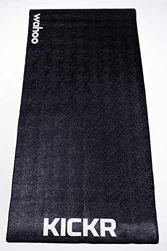 Wahoo KICKR MAT All-Purpose Noise Insulating Exercise Floor Mat for Indoor Cycling Trainers, Stationary/Spin Bikes, Yoga, Cross Training