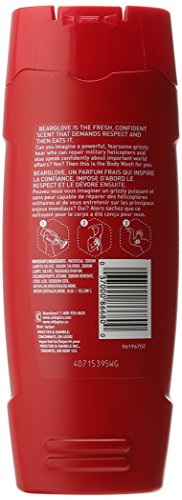 Old Spice Wild Collection Bodywash, Bearglove, 16 Fl Oz (Pack of 3)