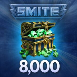 8000 smite gems - pc only [online game code]