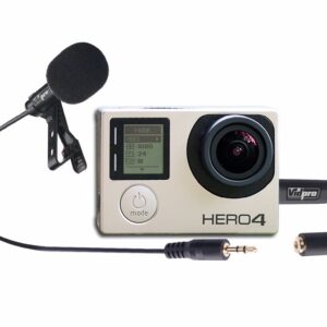 Vidpro XM-G Wired Microphone for GoPro Hero Cameras