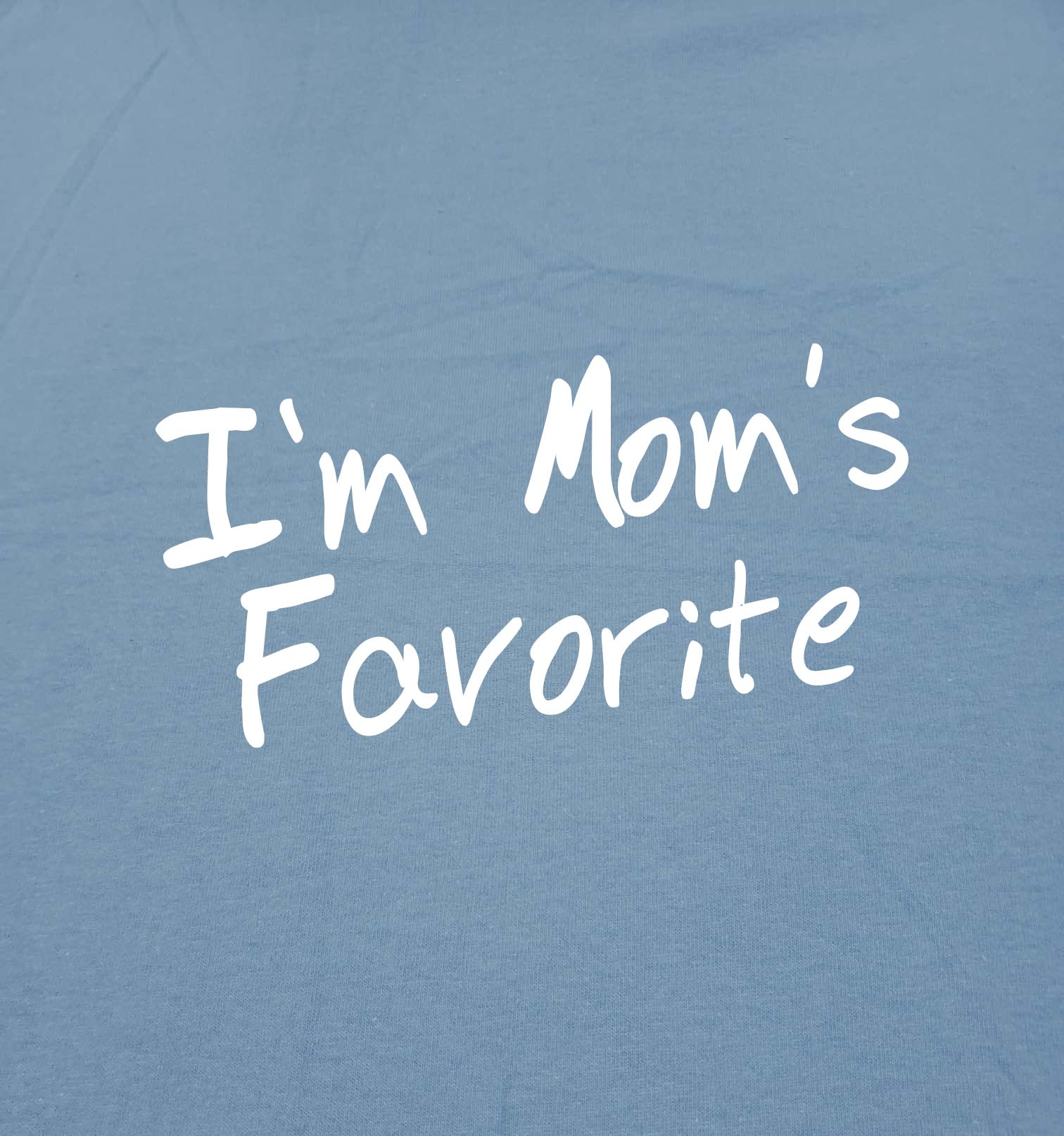 I'm Mom's Favorite Novelty Sarcastic Funny T Shirt L Charcoal