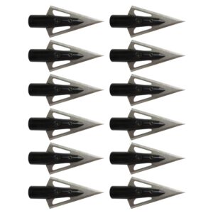 e5e10 135 grain metal broadheads 2 blade hunting arrowhead for diy wood arrow longbow for hunting 12pcs