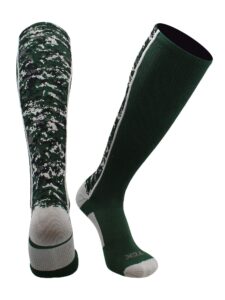 tck digital camo otc socks (dark green, small)