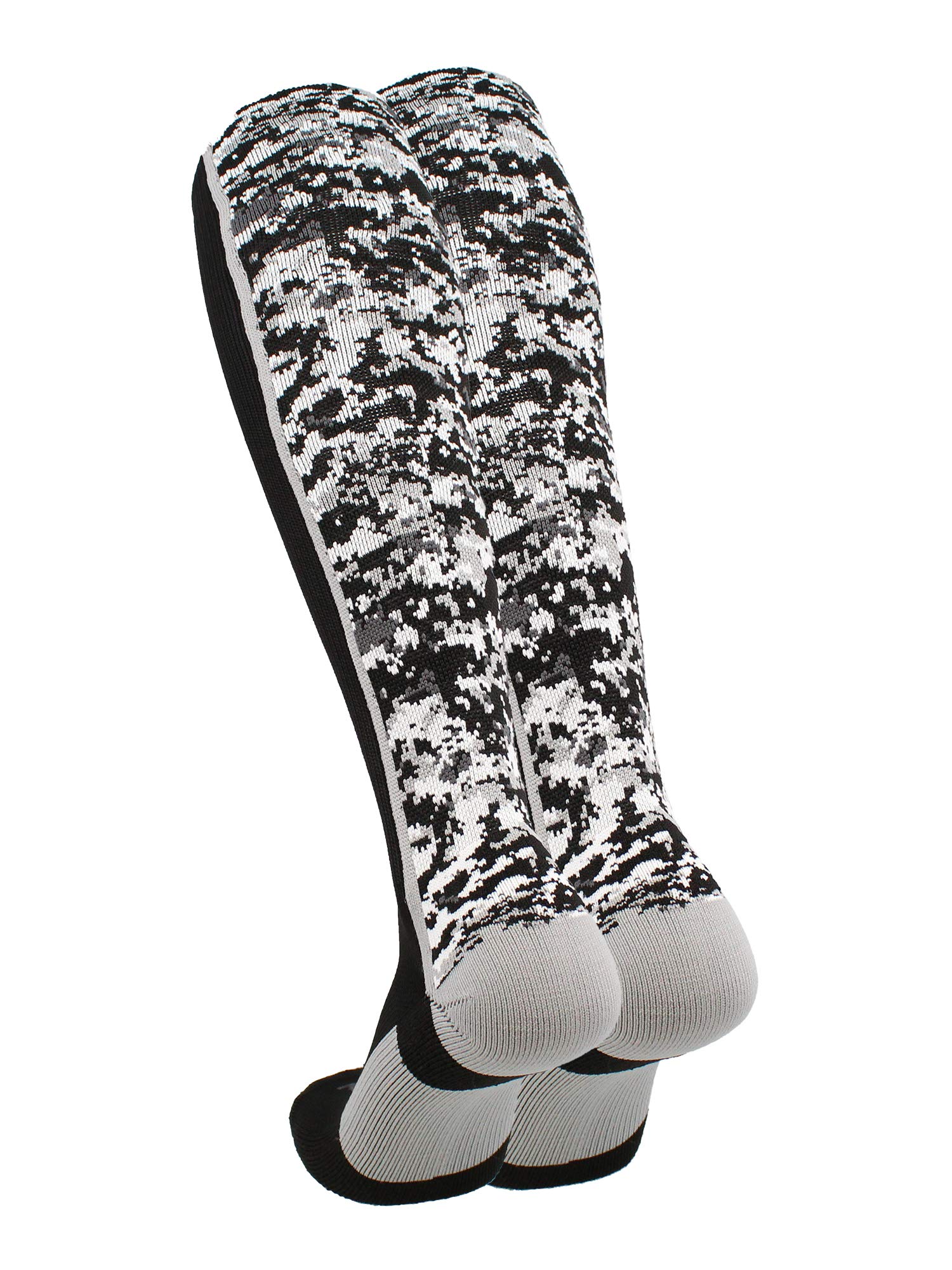 TCK Digital Camo OTC Socks (Black, Medium)