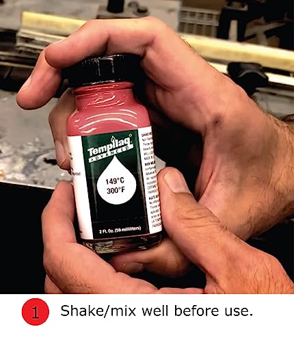 Tempil 24423- TEMPILAQ Advanced TL060 Temperature Indicating Liquid, 399 Degree C/750 Degree F, 2 oz.Ideal for Heat Treating, Brass Annealing, and Glass Production, Made in USA
