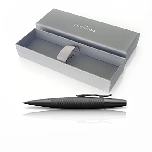 Faber-Castell E-motion pure black mechanical pencil Drehbleistift Black