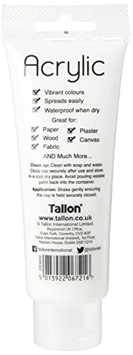 Work of Art 120ml Acrylic Paint - White, 6721