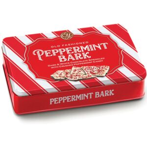 A Gift Inside Handmade Layered Dark and White Chocolate Peppermint Bark