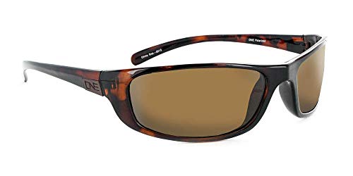 Optic Nerve - 2022 Premium & Affordable Polarized Sport Sunglasses for Men/Women, Backwoods Edition with Shiny Black Frame/Smoke Lens