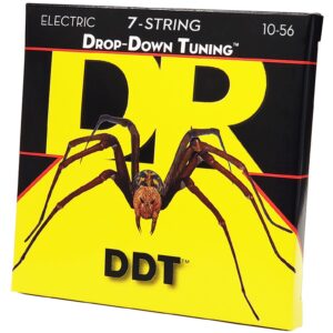 DR Strings Electric Guitar Strings (DR E Drop DDT7-10)