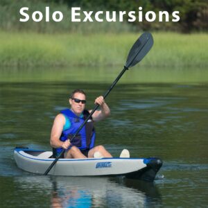 Sea Eagle Razorlite 393rl Inflatable Kayak Pro Carbon Solo Package