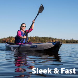 Sea Eagle Razorlite 393rl Inflatable Kayak Pro Carbon Solo Package