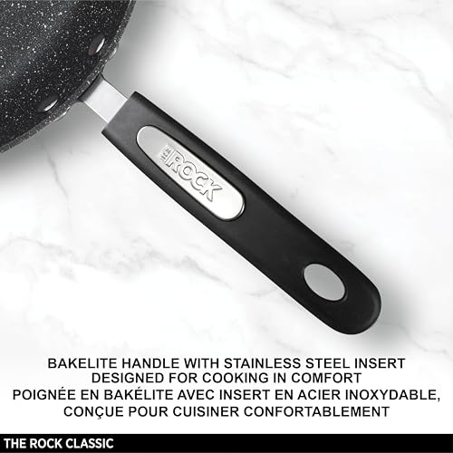 Starfrit The Rock 11" Fry Pan, Bakelite Handle 030936-004-0000,Black