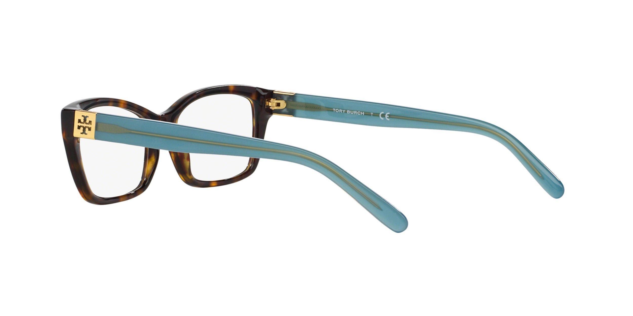 Tory Burch TY2049 Eyeglass Frames 1359-51 - Tortoise Milky Fountain TY2049-1359-51