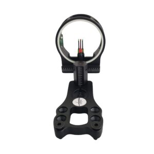 3-Pin .029 Fiber Optics Aluminum CNC Bow Sight Archery Compound Recurve Takedown Traditional