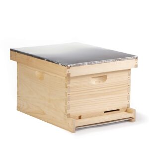 Little Giant® 10 Frame Complete Hive | Beekeeping Hive | Bee Hive Kit | 10 Frame Beehive | Beekeeping Supplies | Made in USA