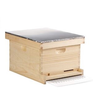 Little Giant® 10 Frame Complete Hive | Beekeeping Hive | Bee Hive Kit | 10 Frame Beehive | Beekeeping Supplies | Made in USA