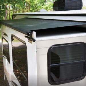 Solera Black Slide Topper Awning - 14' (13'7" Fabric)