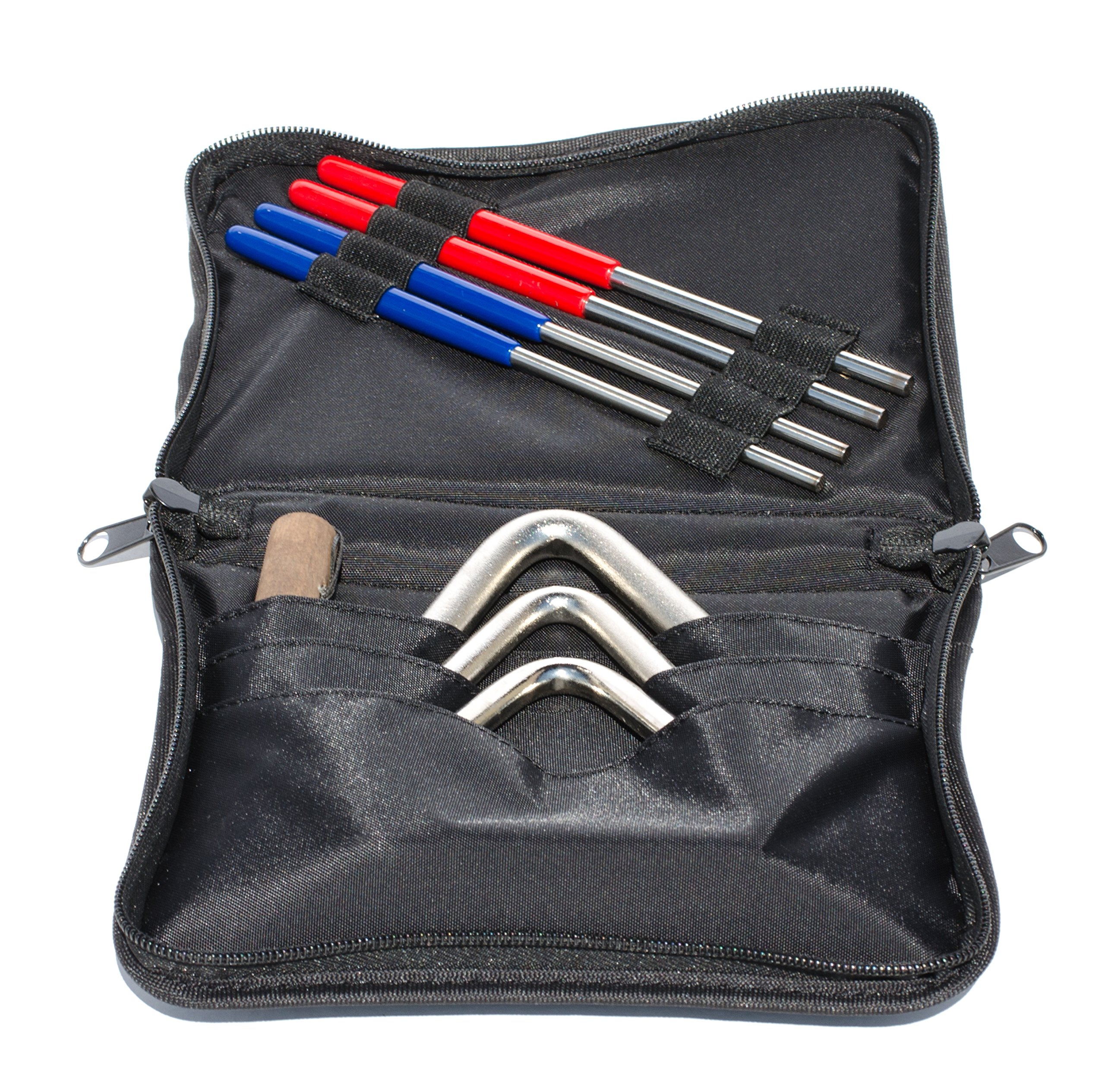 TreeWorks Chimes TRE57 Triangle Case for Storage and Transport of up to Three Triangles and Beaters