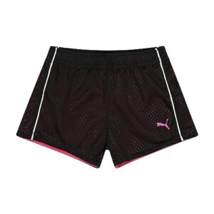 PUMA Girls' Big Active Short, Black, Medium