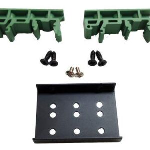 Tycon Systems DIN-ClipKit-Uni Universal Din Rail Mounting Clips With Bracket For Vertical Mounting