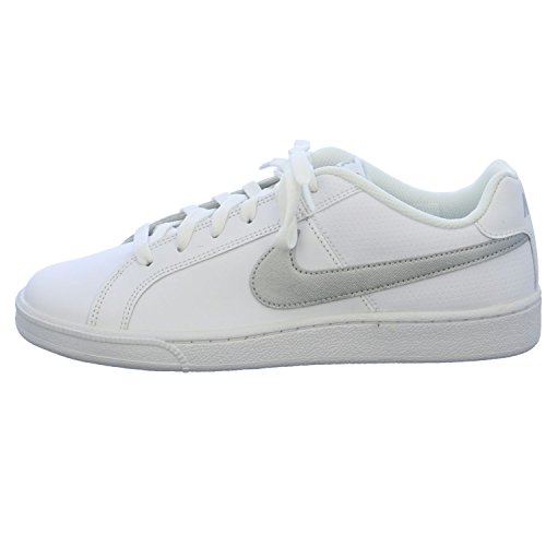 Nike Womens Court Royale Leather Low Top Lace Up Fashion White Size 8.5