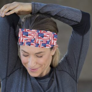 Bondi Band Old Glory Moisture Wicking 4" Headband