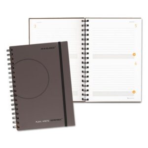 AT-A-GLANCE. Two-Days-Per-Page Planning Notebook, Gray, 8 1/2" x 11" (80620430)